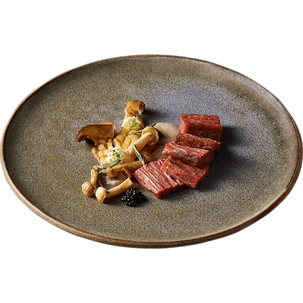 Runder Bavette Met Champignons