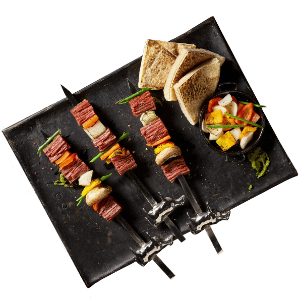 Lamb Flank Brochettes